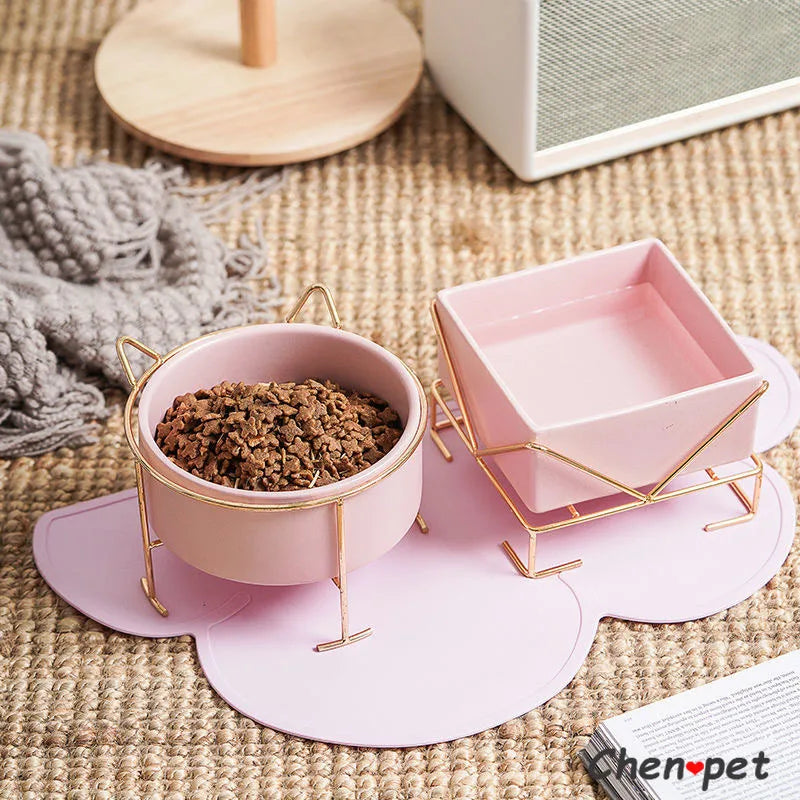 Ceramics Pet Food Bowl