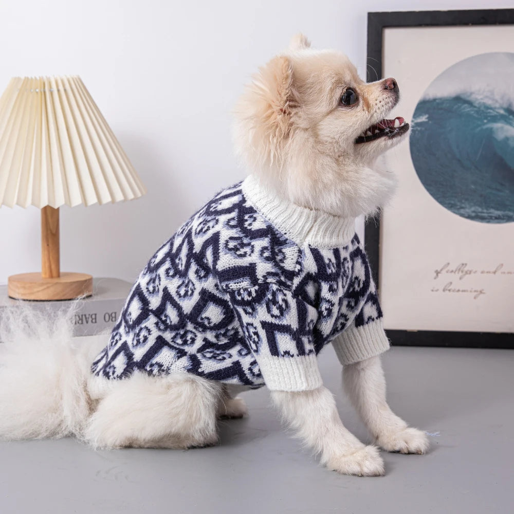 Luxury Pet Sweater High Elastic