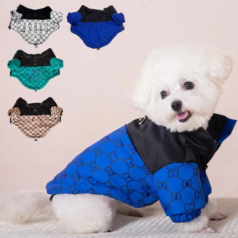 Dog Clothes Luxury Designer Pet Winter